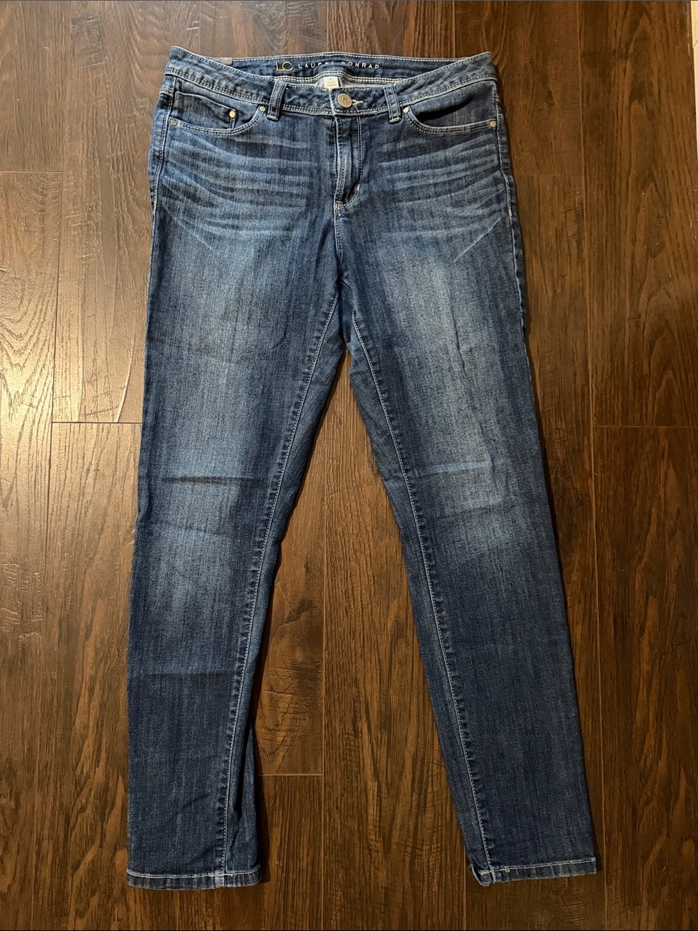 LC Lauren Conrad Slim Fit Women's Jeans in Medium Blue Wash